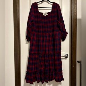JessaKae Plaid Holiday Dress